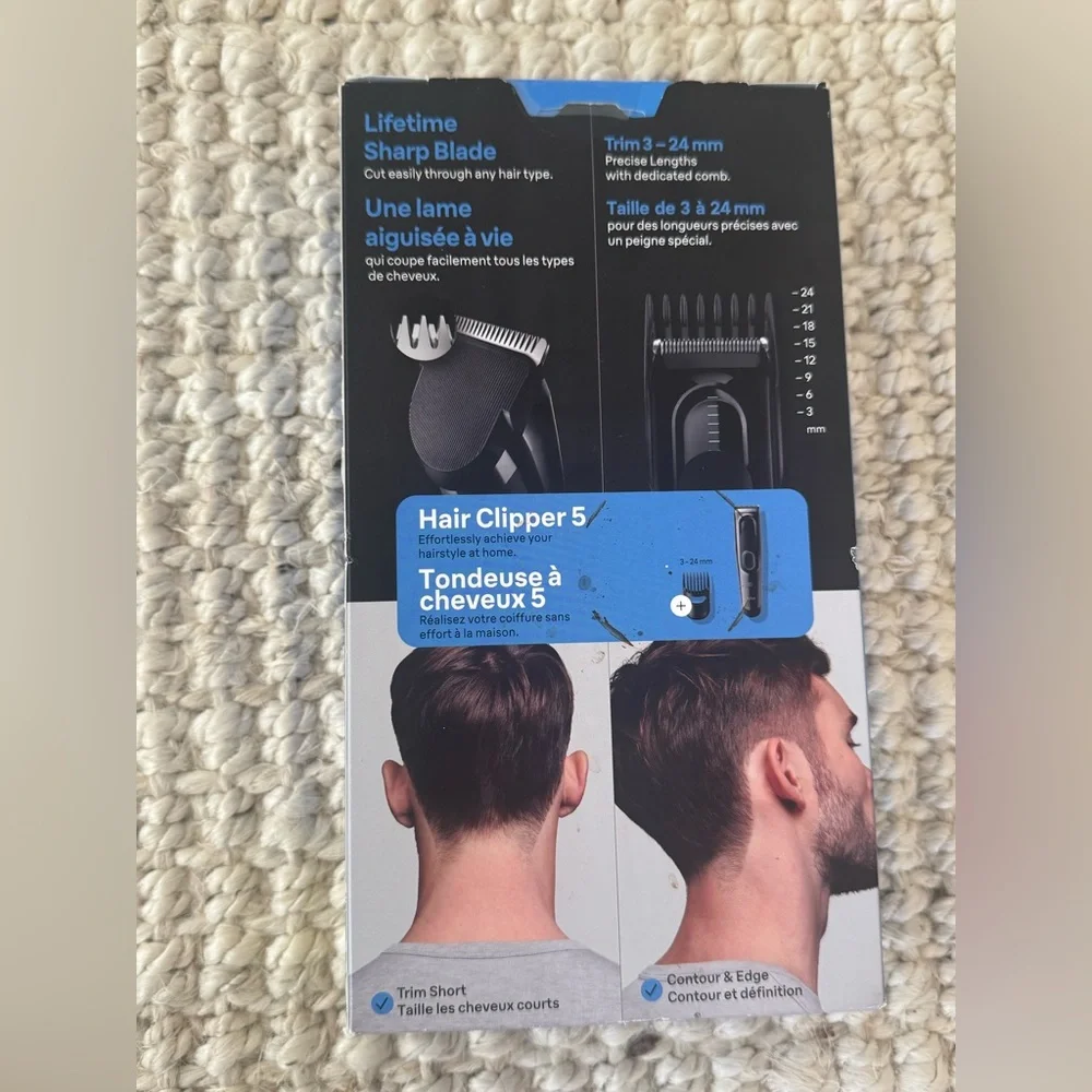 NIB Braun Hair Clippers Series 5 5310, Hair Clippers for Men
